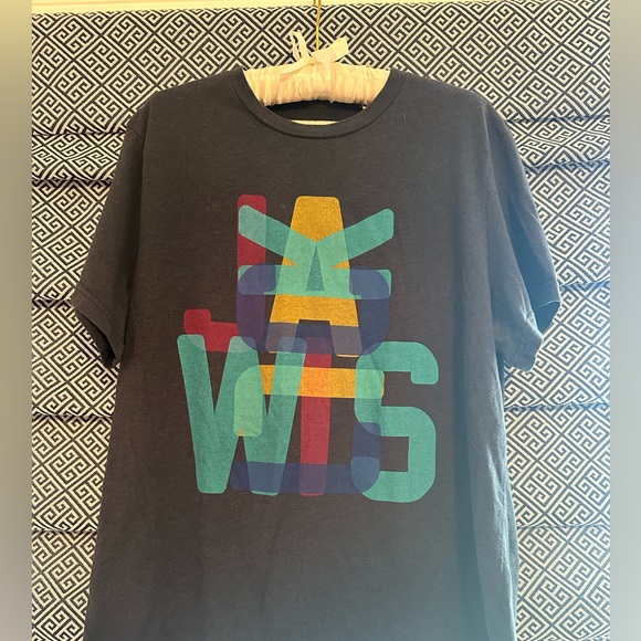 JACK WILLS COLORFUL T-SHIRT SZ L - Picture 1 of 5
